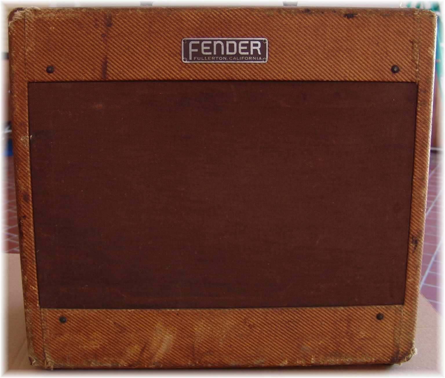 Vintage Fender Tweed Deluxe Electric Guitar Amp-5b3